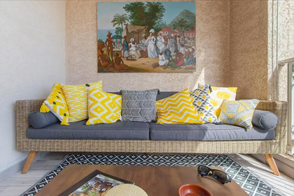 Le Petrel Blanc - Appartement Sur La Plage De La Souris Blanche Trois Bassins Bagian luar foto