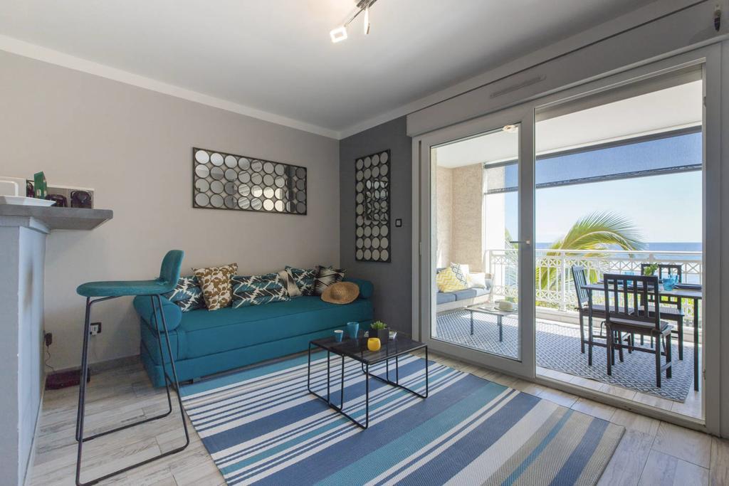 Le Petrel Blanc - Appartement Sur La Plage De La Souris Blanche Trois Bassins Bagian luar foto