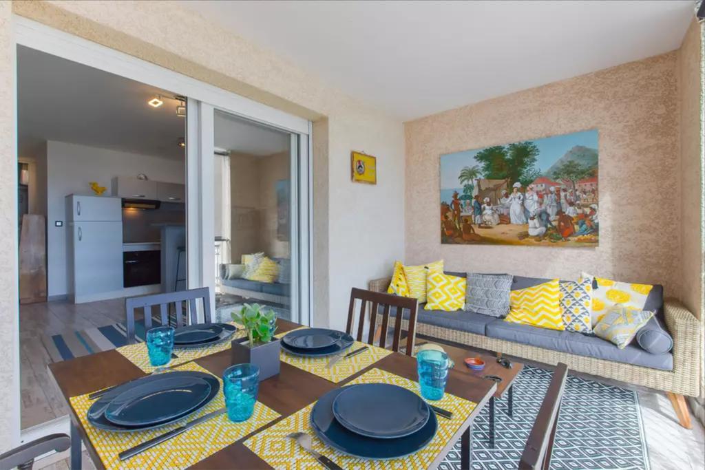 Le Petrel Blanc - Appartement Sur La Plage De La Souris Blanche Trois Bassins Bagian luar foto